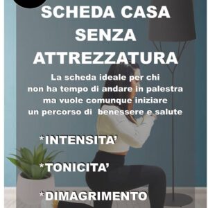 INTRODUZIONE SCHEDA LAVORO IN CASA SENZA ATTREZZATURA